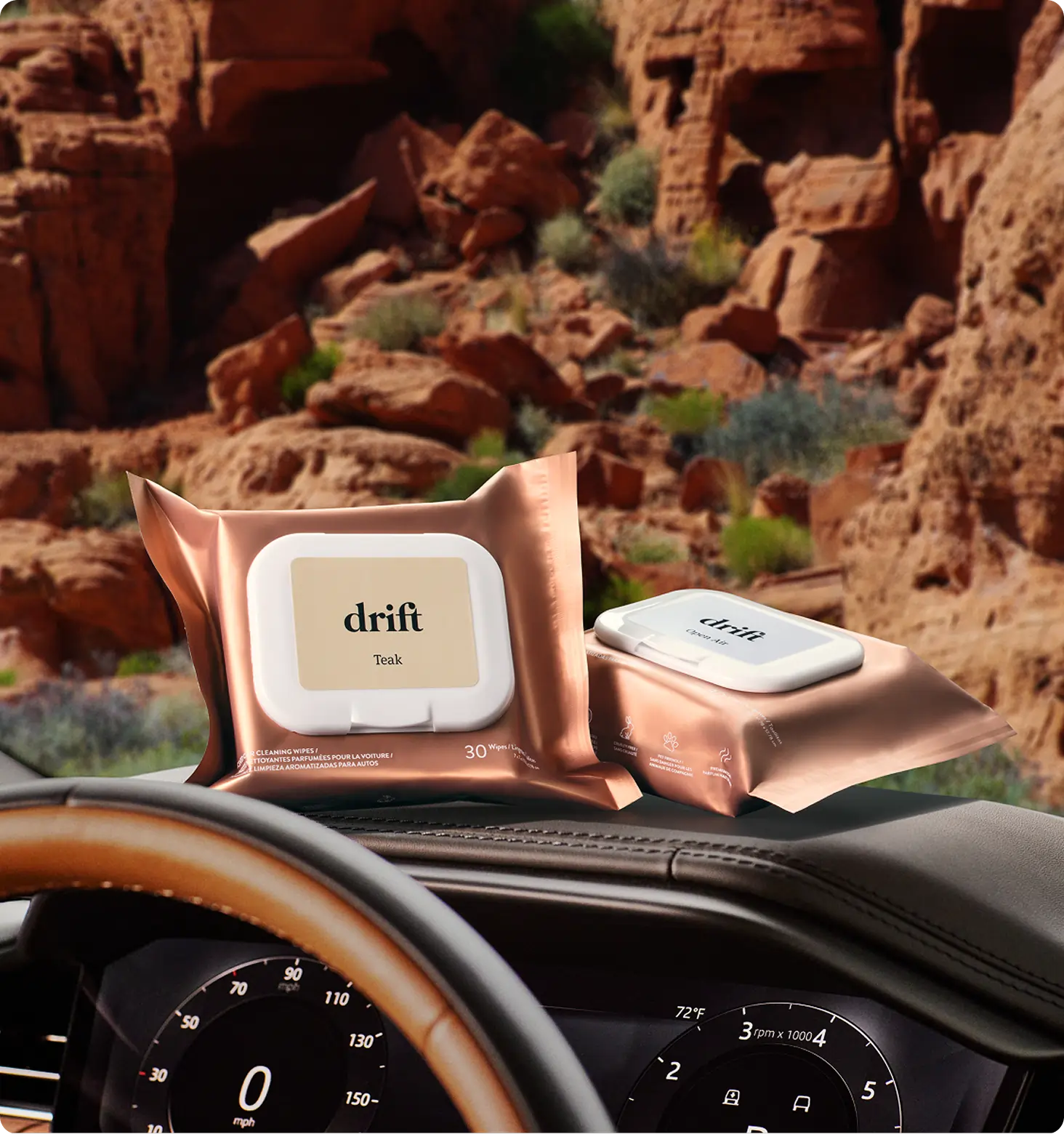 Scented Car Wipes